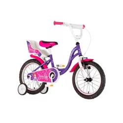 Bicikl visitor princess 16" ljubičasti