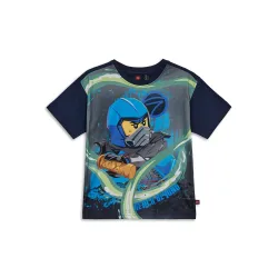 LEGO NINJAGO majica kratkih rukava, teget - 152