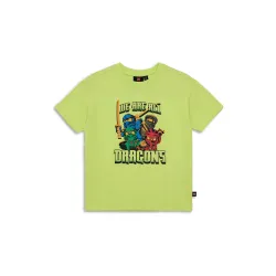LEGO NINJAGO majica kratkih rukava, jarko zelena - 152