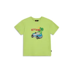 LEGO Iconic majica kratkih rukava, jarko zelena - 152