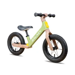 Balance bike 12" GALAXY COOPER zelena/braon