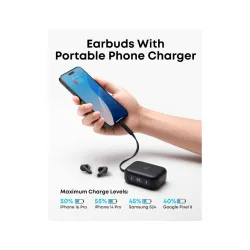 Soundcore P41i ANC BT bubice sa mikrofonom crne