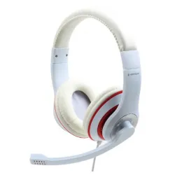 MHS-03-WTRD Gembird Slusalica sa mikrofonom, 1x3,5mm white/red