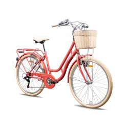 Bicikl GALAXY GIULIA 26"/6 koral/crvena MAT