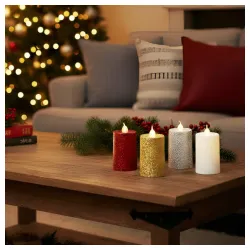 Ukrasna LED sveća sa efektom plamena