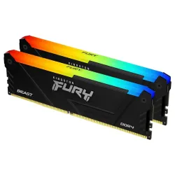 Memorija DDR4 32GB(2x16GB) 3200MHz Kingston Beast RGB KF432C16BB2AK2/32 Fury