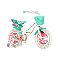 Bicikl visitor ice cream 16" belo tirkiz