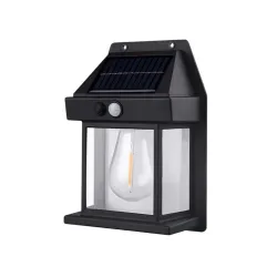 Nazidna solarna lampa sa senzorom pokreta