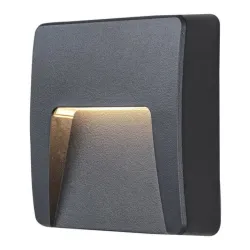 Zidna lampa trento 3W crna (8894)