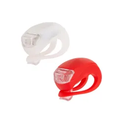 Treptač silicone prednji + zadnji    sa dve super svetle diode