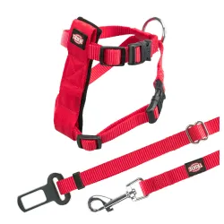Granitura za auto za mace 20-50cm 15mm crvena