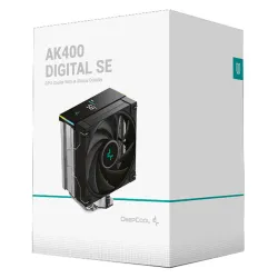 DeepCool AK400 DIGITAL SE 4xHeat Pipe, Real-Time CPU Screen, 1x120mm 1850 rpm 68,99 CFM, Intel/AMD