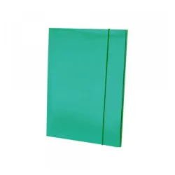Fascikla plastificirana sa gumicom 600g zelena