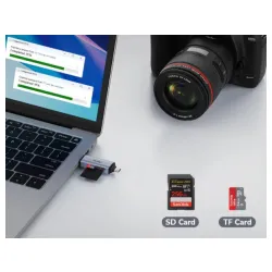 Cudy UH200 2-in-1 USB 3.0 Card Reader (alt.A-CM-COMBO8-06)