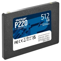 SSD 2.5 SATA3 512GB Patriot P220 550MBs/500MBs P220S512G25