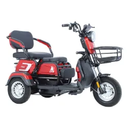 Električni tricikl 14" TITAN 250W 48V/20Ah crvena