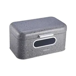KINGHOFF KH1080 KUTIJA ZA HLEB CRNA METAL 35 x 20,4 x 21.5CM