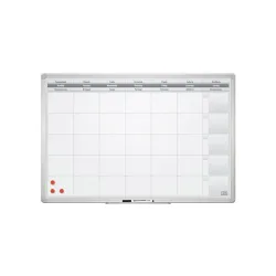 Planer tabla 2x3 TP004, mesečna 60x90cm alu ram