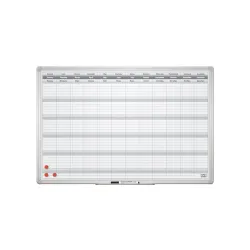 Planer tabla 2x3 TP005, godišnja 60x90cm alu ram