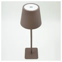 Stona lampa M6002-C BRAON 2W IP20 LED TOUCH dimmable + 3CCT 3000-6000K DC5V LED