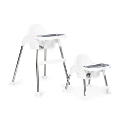 HRANILICA ZA BEBE 2U1 SA POSTOLJEM I POJASEVIMA WHITE ECOTOYS