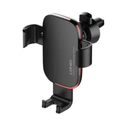 Auto drzac za telefon za ventilaciju LDNIO MG10 crni.