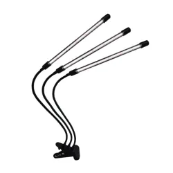 Trostruka lampa za biljke 12W
