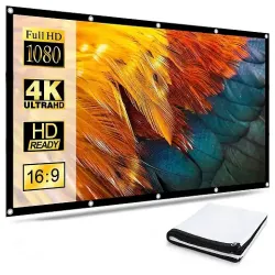 Kettz Platno za Projektor 120 Anti-svetlosni ekran16:9 160°