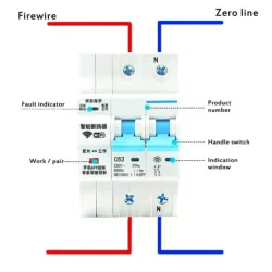 ZIGBEE-SMART-SWITCH BREAKER Gembird Tuya prekidac-osigurac APP Glasovna kontrola Alexa Google Smart