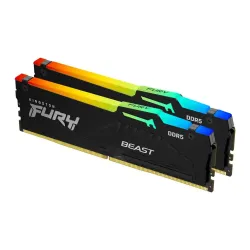 Memorija DDR5 32GB (2x16GB) 5600MHz Kingston Fury Beast RGB KF556C36BBEAK2-32