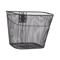 Korpa sitno pletena crna 28”