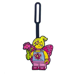 LEGO etiketa za torbu: Devojčica u kostimu leptira