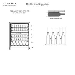 DUNAVOX DAUF-39.121DB vinska vitrina