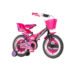 Bicikl visitor super star  16"crno ljubičasti