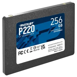 SSD 2.5 SATA3 256GB Patriot P220 550MBs/490MBs P220S256G25
