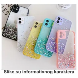 MCTK6-IPHONE XS Max * Furtrola 3D Sparkling star silicone Black (89)