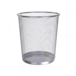 Korpa za otpatke žičana siva - veća