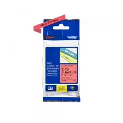 TZe-431 crno na crveno 12mm