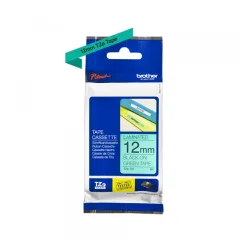 TZe-731 crna na zeleno 12mm