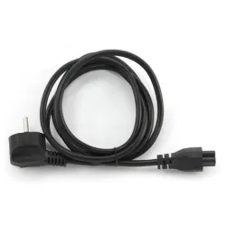 PC-186-ML12-1M Gembird Detelina C5 napojni kabl za notebook, VDE certifikat 1m