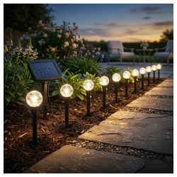 Solarni LED ubadajući niz 1.8 m, 10 lampi