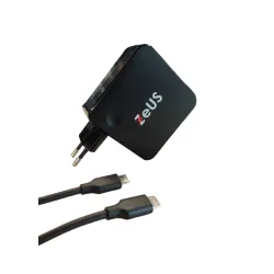 Punjač univerzalni ZEUS ZUS-NB65 PDC USB-C 65W za laptop,tablet,smart phone
