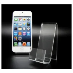 Stoni drzac za telefon providni plasticni