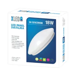 XLED SL-X-P3001803 18W Nadgradni okrugli LED panel 4000K,1350Lm,senzor pokreta