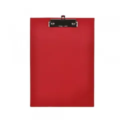 Podloga za pisanje sa klipsom / štipaljkom A4 FORNAX kartonska crvena