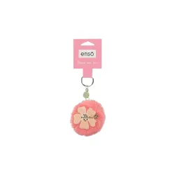 ENSO FLUFFY CHARMS dečiji privezak - koralna