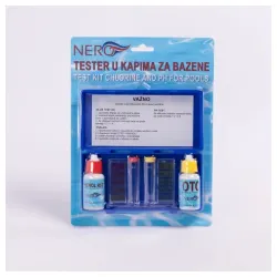 Nero Tester na kapi za hlor i ph