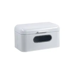 KESPER KSP18052 KUTIJA ZA HLEB METALNA 30X18X15CM BELA