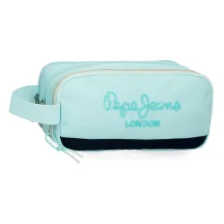 PEPE JEANS DALMA prazna pernica sa 3 pregrade