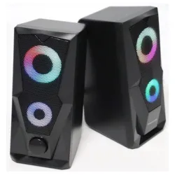 Microlab B27 Stereo zvucnici black, 10W RMS (2 x 5W), USB power, 3,5mm RGB